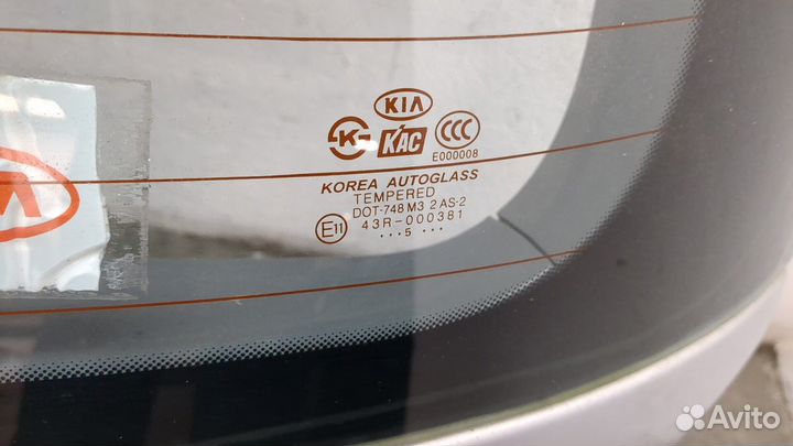 Крышка багажника киа Rio, 2005