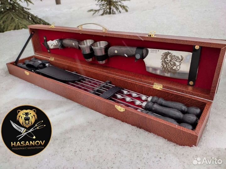 Набор для пикника,набор шампуров