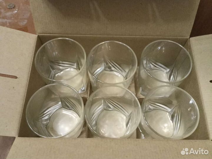 Новый набор стаканов luminarc 6 штук