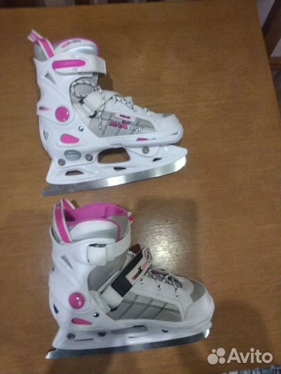 Коньки детские раздвижные 33 36