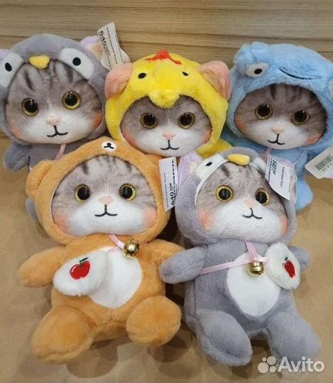 Мягкая игрушка Котик в кигуруми