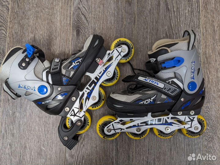 Роликовые коньки детские раздвижные 36-39 новые
