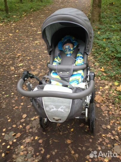 Коляска-внедорожник 2 в 1 Carolina