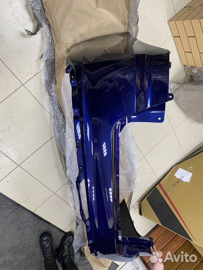 Бампер Лада Гранта задний цвет персей 429