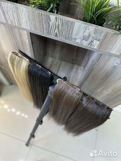 Трессы, волосы на заколках