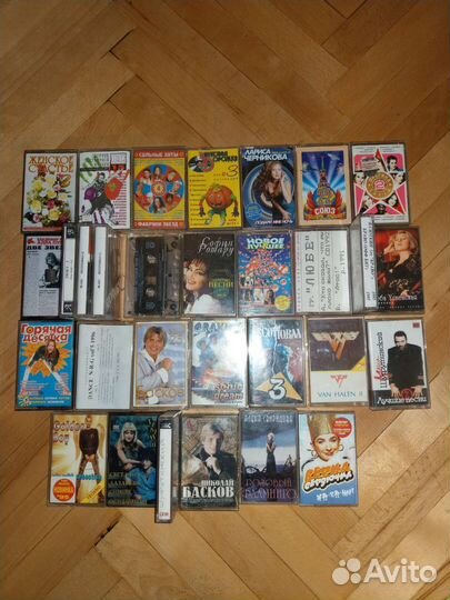 Аудиокассеты с Шансоном и Эстрадой