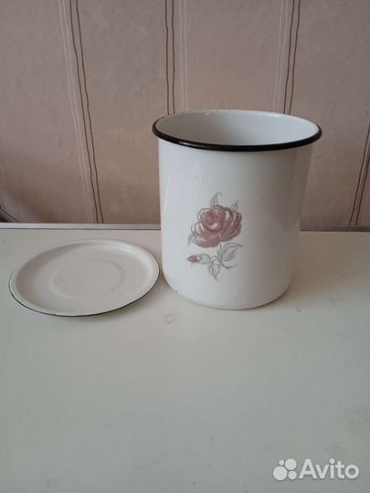 Эмалированная посуда. Бидоны, судочки, для супучих