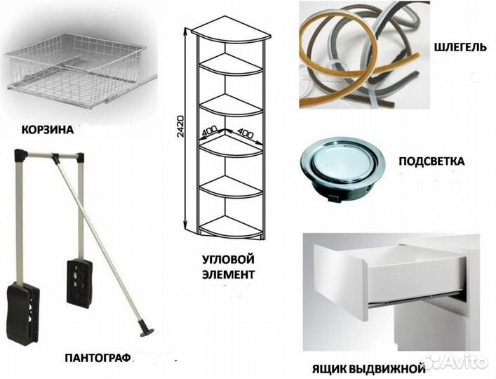 Угловой шкаф за 3 дня,оплата после доставки