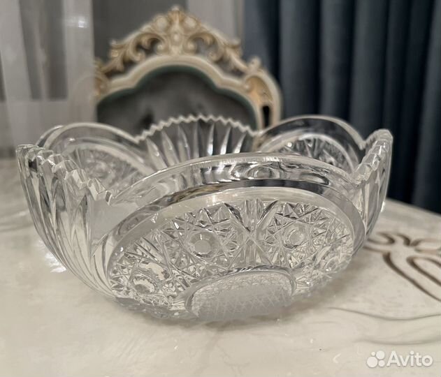 Ваза хрустальная СССР