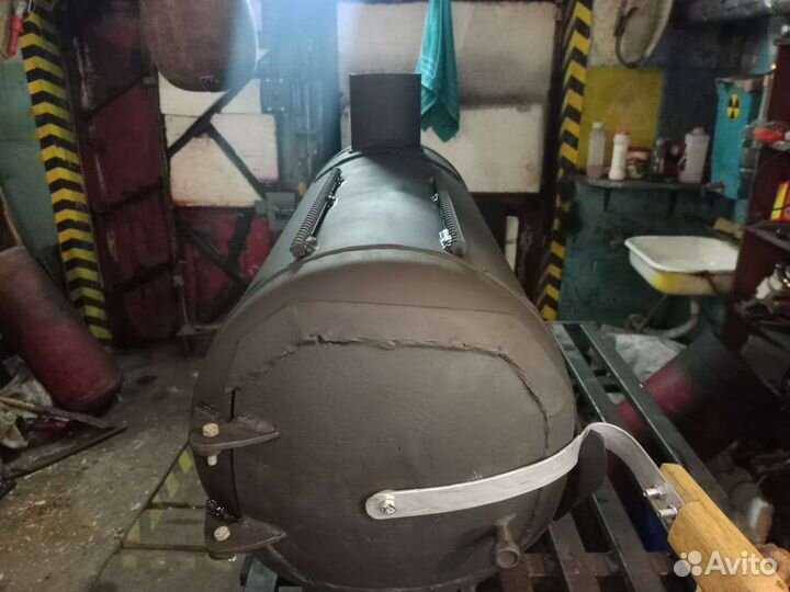 Буржуйка из пропанового баллона