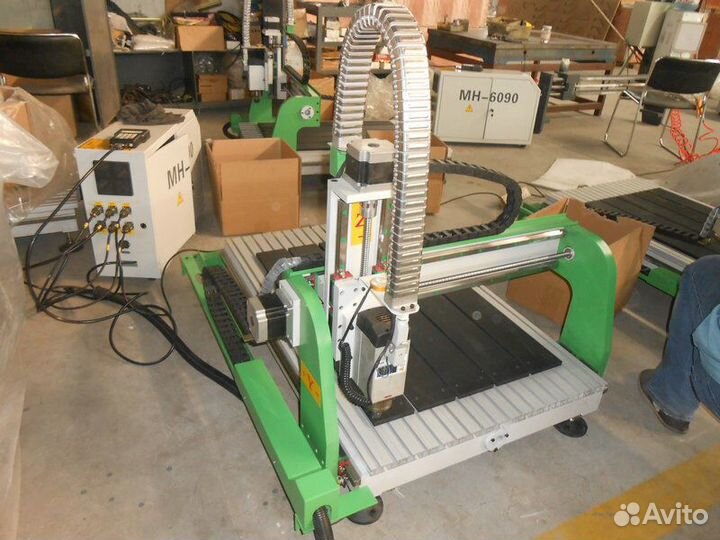 Фрезерно-гравировальный станок с чпу WT MH 6090