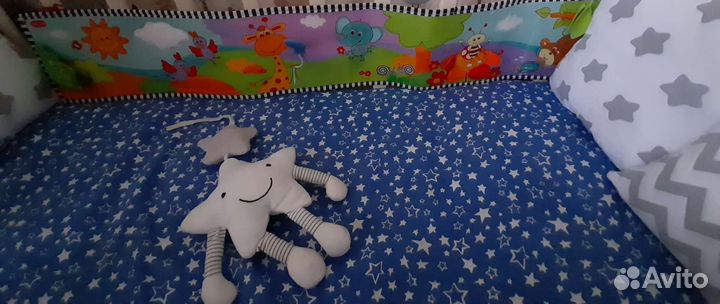 Бортики в детскую кроватку