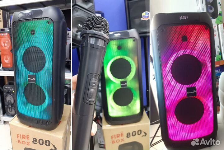 Стерео система Fire Box 800 Series 75см 13кг