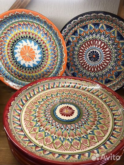 Ляган Риштанская Керамика 38 см