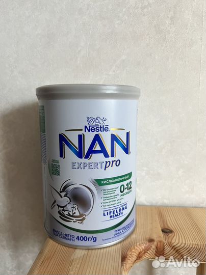 Смесь NAN кисломолочный 0-12