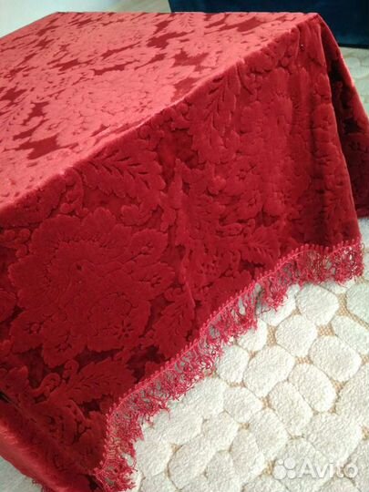 Новая скатерть бархат. СССР