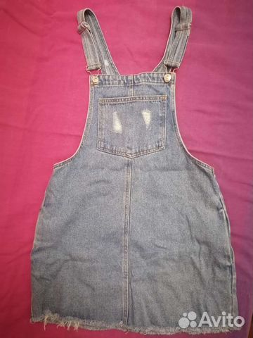 Джинсовый комбинезон Pull&Bear