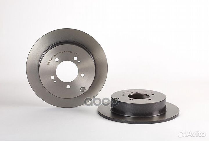 Диск тормозной UV Coated зад 08A75511 Brembo