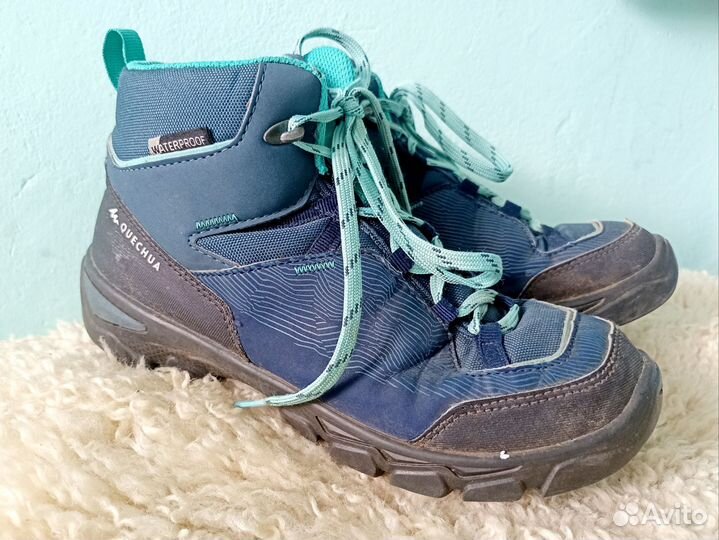 Ботинки демисезонные decathlon quechua 35
