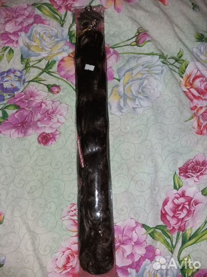 Накладные волосы на заколках