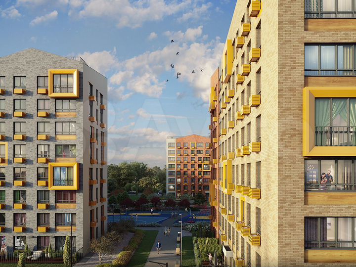 1-к. квартира, 45,3 м², 8/8 эт.