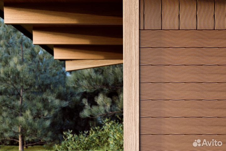 Вагонка из дерева штиль