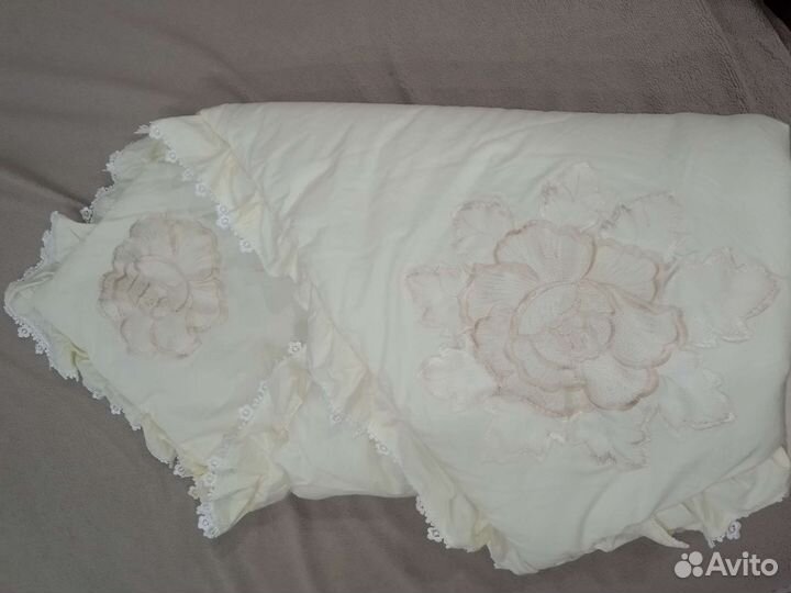 Конверт на выписку - одеяло весна осень