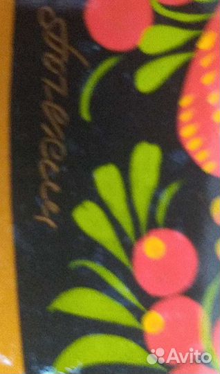 Тарелка-панно. Хохлома. диаметр 400мм