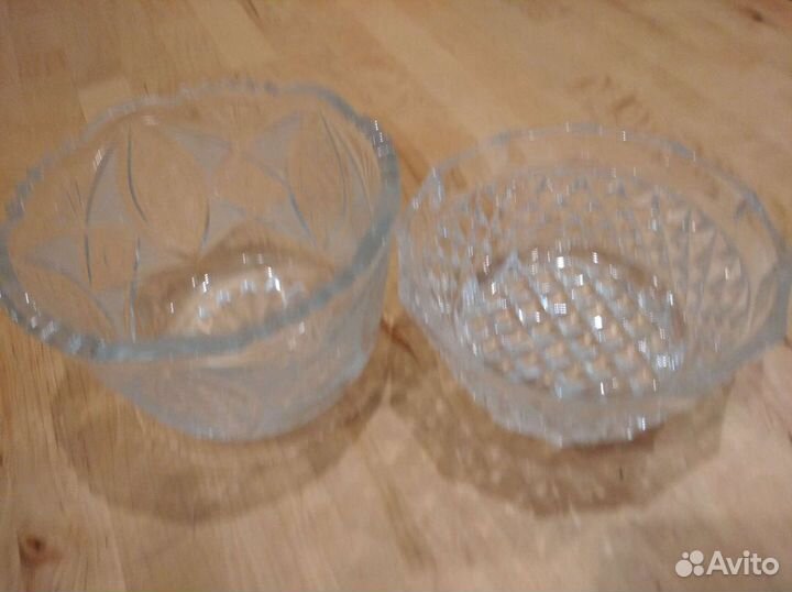 Вазы для фруктов хрустальные