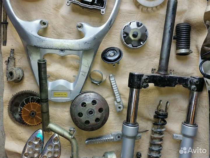 Запчасти для скутера