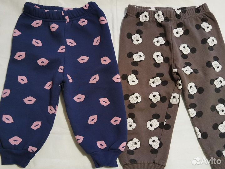 Штанишки для девочки 74