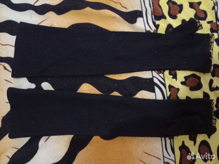 Перчатки длинные