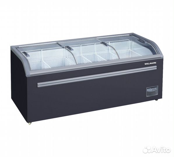 Морозильный ларь-бонета willmark WCF-765BSG