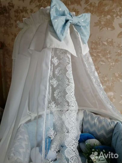 Бортики в детскую кроватку