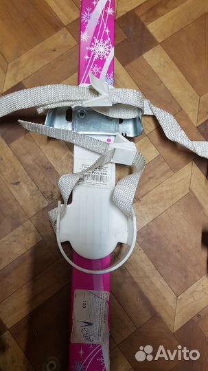 Лыжи детские с палками