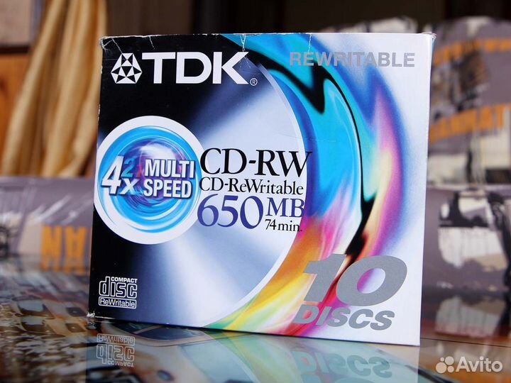 Ретро диски CD-R 650Mb, CD-RW. Basf, TDK, Verbatim