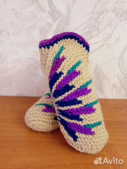 Носки-следки вязаные