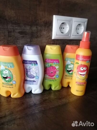 Детские шампуни/гели/пена