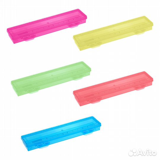 Пенал-футляр для кистей, размер 350 х 90 мм, пласт