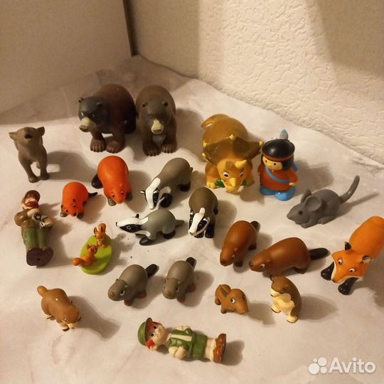 Деагостини животные леса