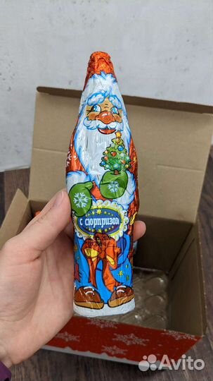 Дед мороз шоколадный