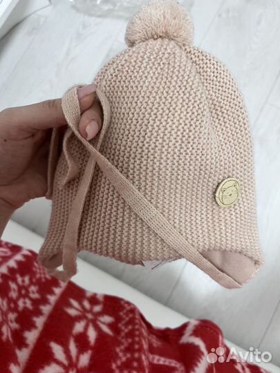 Шапка для девочки осень-весна