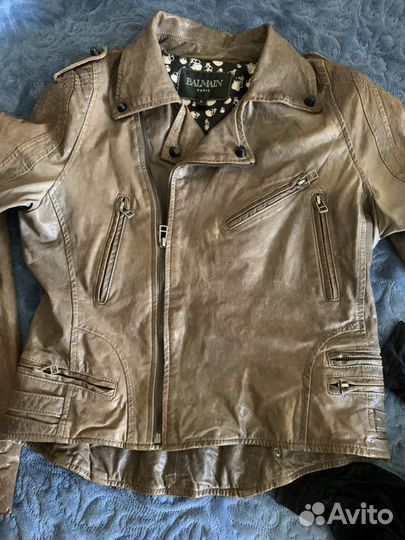 Куртка косуха balmain