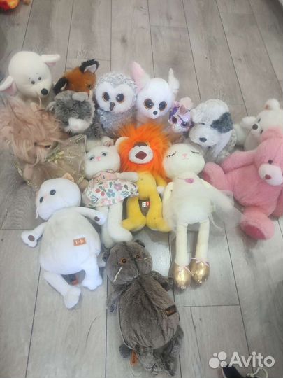 Мягкие игрушки. В хорошем состоянии.Все чистые