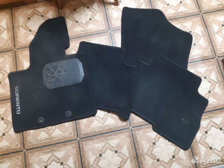 Коврики ворсовые Киа соренто 2