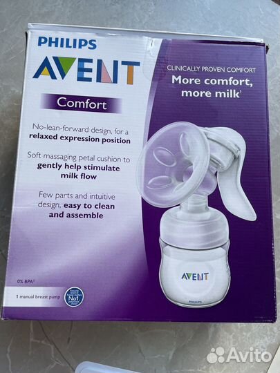 Молокоотсос avent ручной