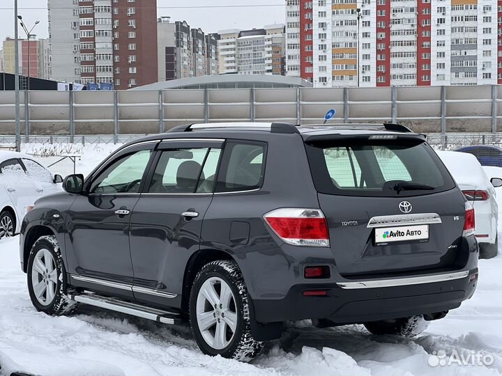 Toyota Highlander 3.5 AT, 2012, 153 000 км