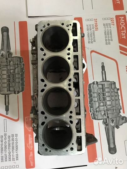 Блок цилиндров двигатель EvoTech 2.7 газ-A21R23