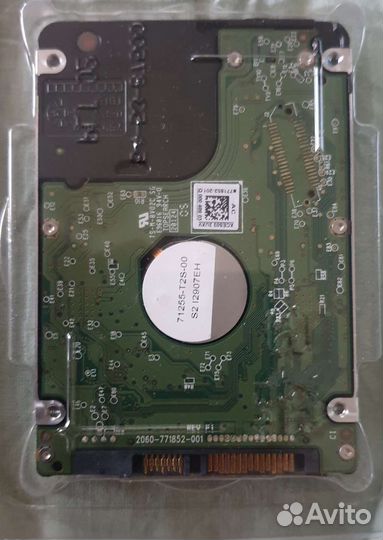 HDD 500GB wd5000lpvt для ноутбука