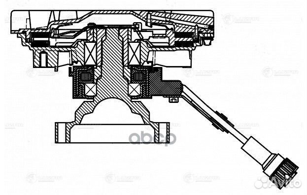 Муфта вязкост. LMC 1009 luzar